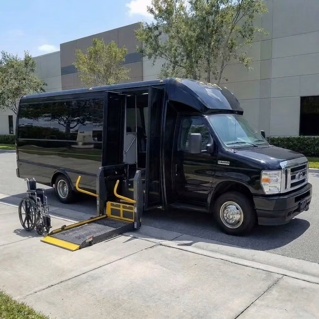 laguna hills 18 passenger minibus wheelchair lift