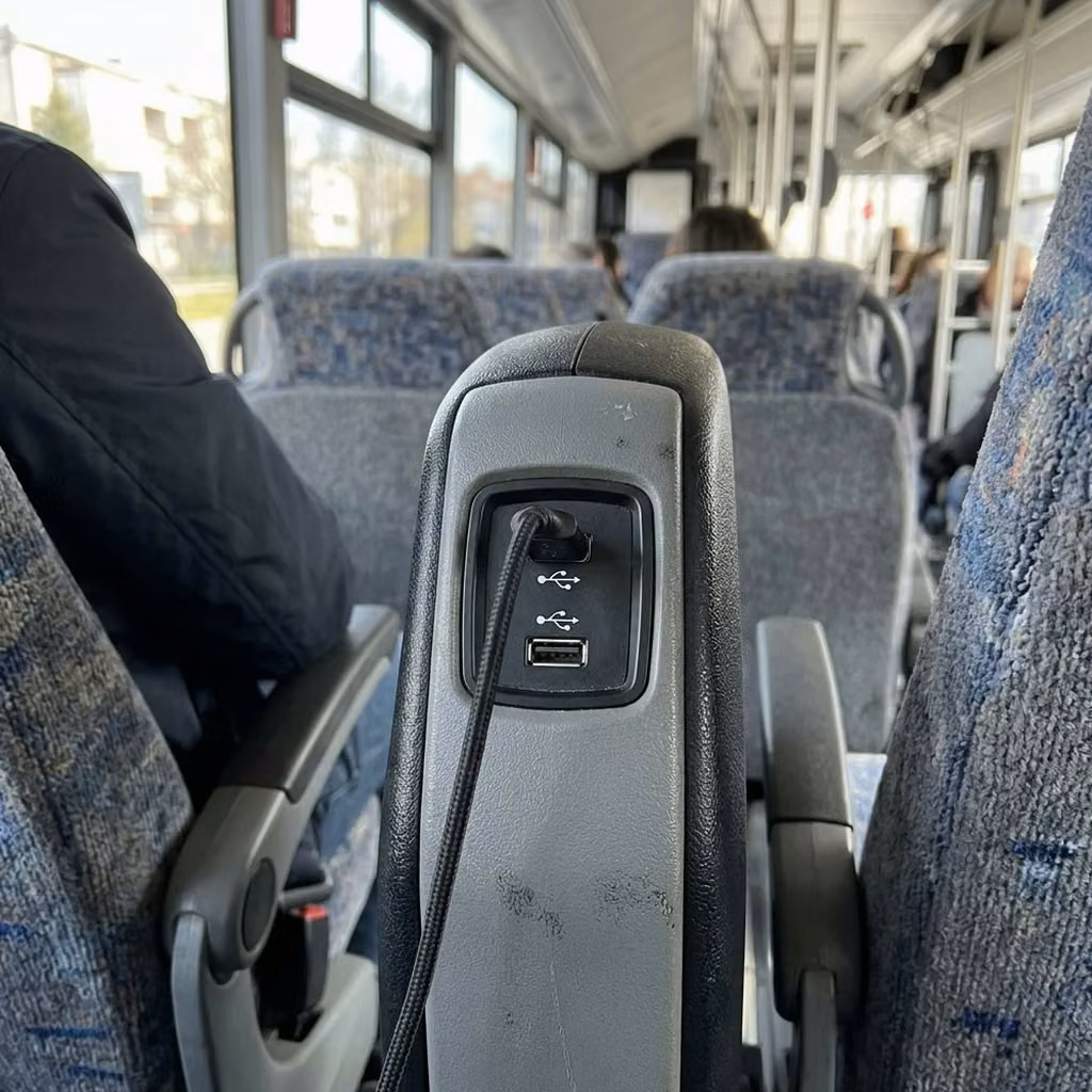 laguna hills 28 passenger minibus usb charging