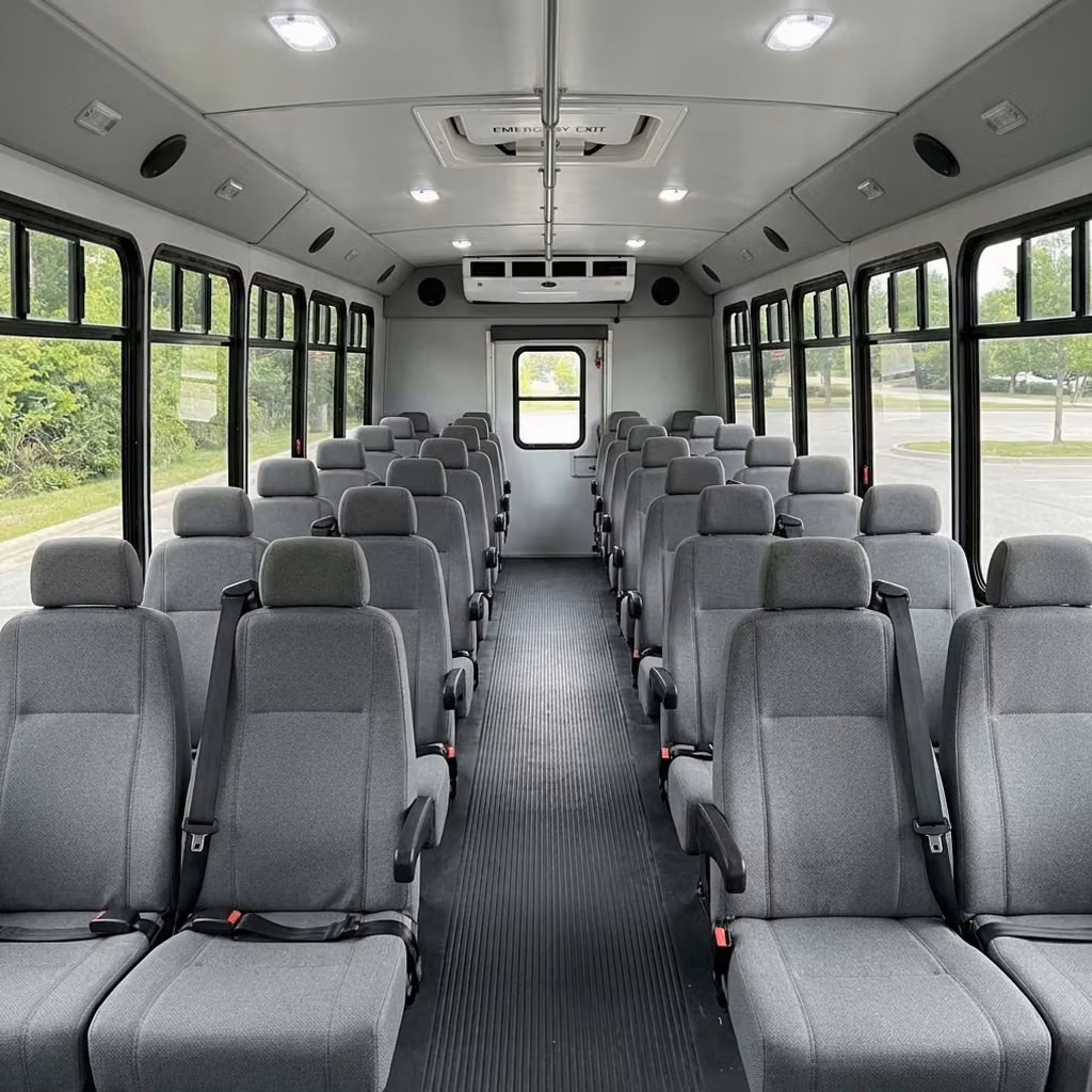 laguna hills 30 passenger minibus seating
