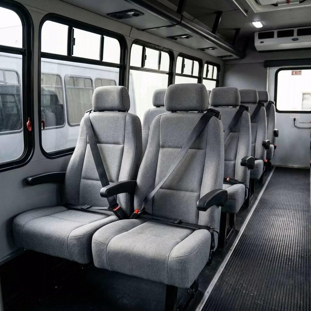 laguna hills 35 passenger minibus reclining seats