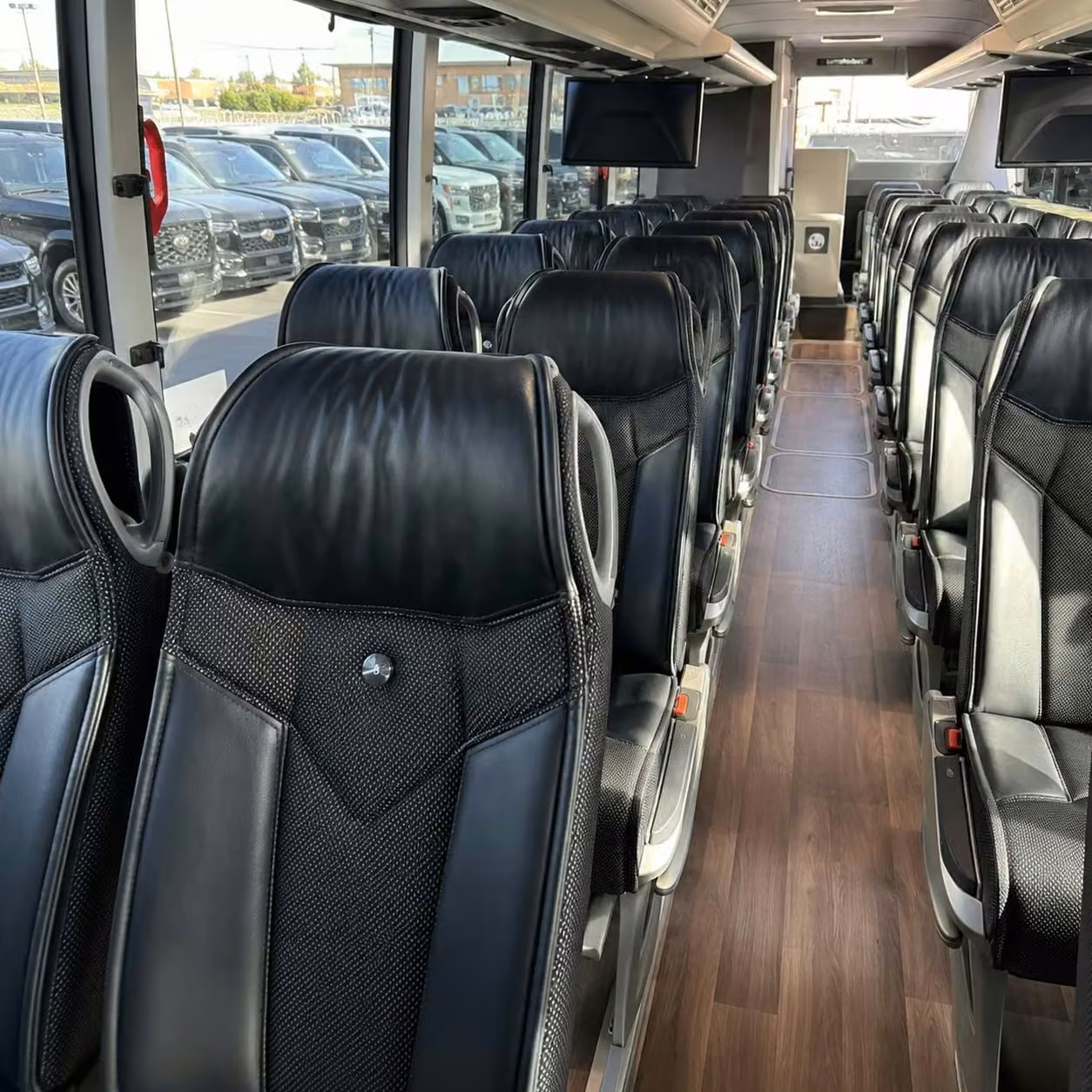 laguna hills charter bus interior 1