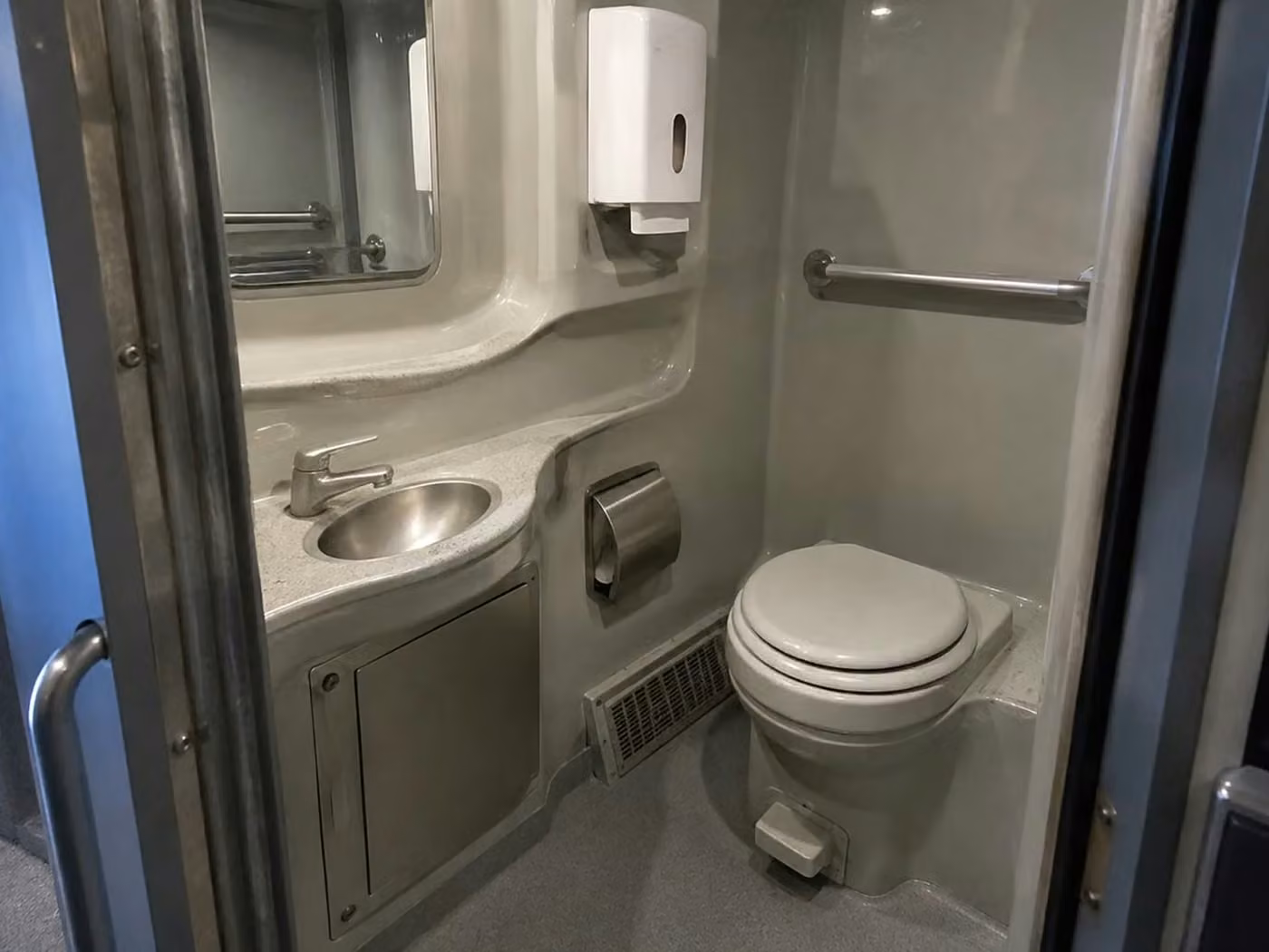 laguna hills charter bus onboard restroom