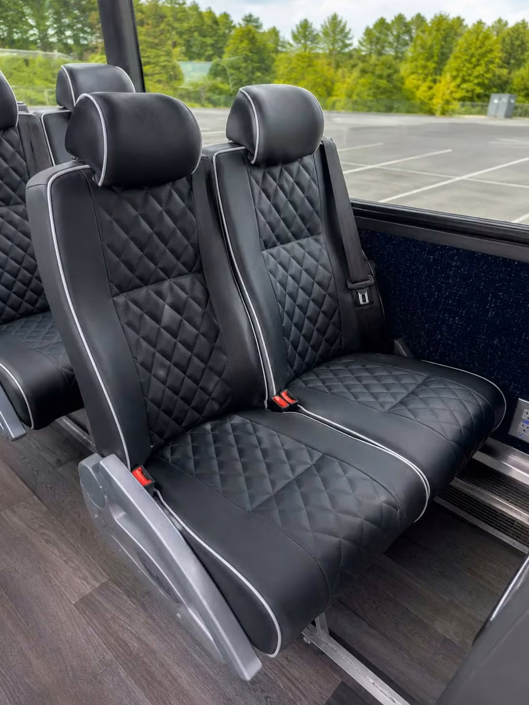 laguna hills charter bus reclining seats
