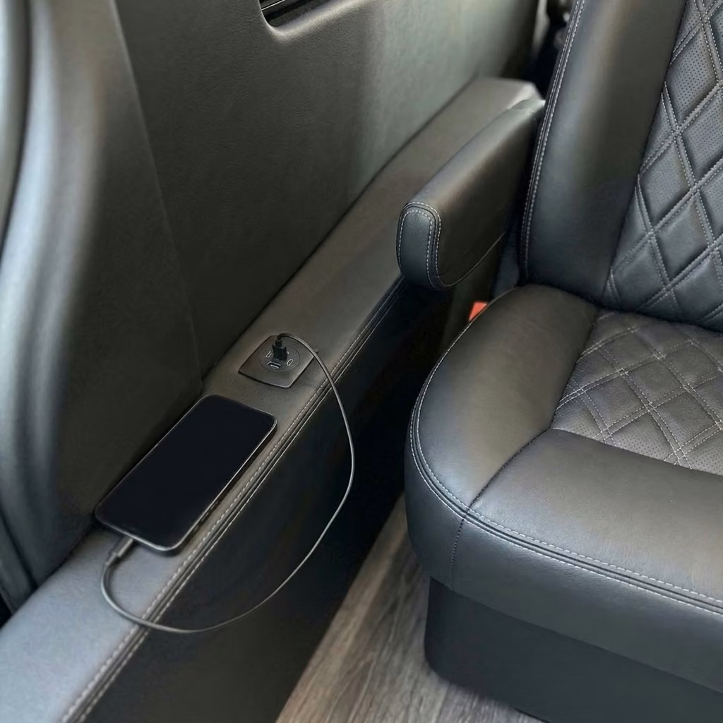 laguna hills sprinter van rental with driver usb charging
