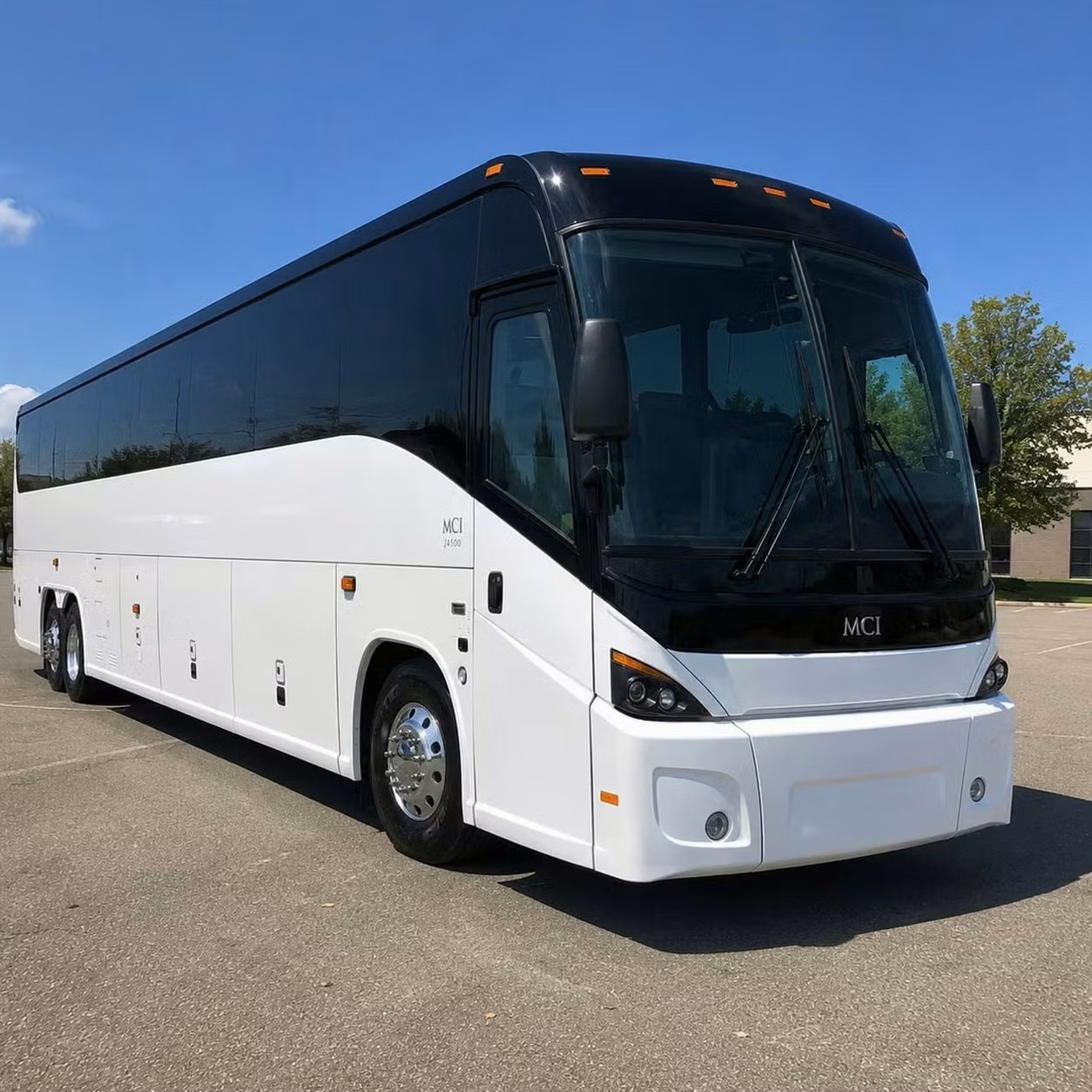 56 passenger charter bus